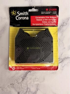 Smith Corona H21000 Correctable Film Ribbon Typewriter Ribbon New Sealed‎
